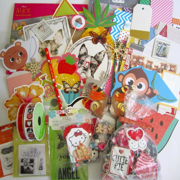 Other - Mystery Junk Journal Supplies Crafting Scrapbooking Planners